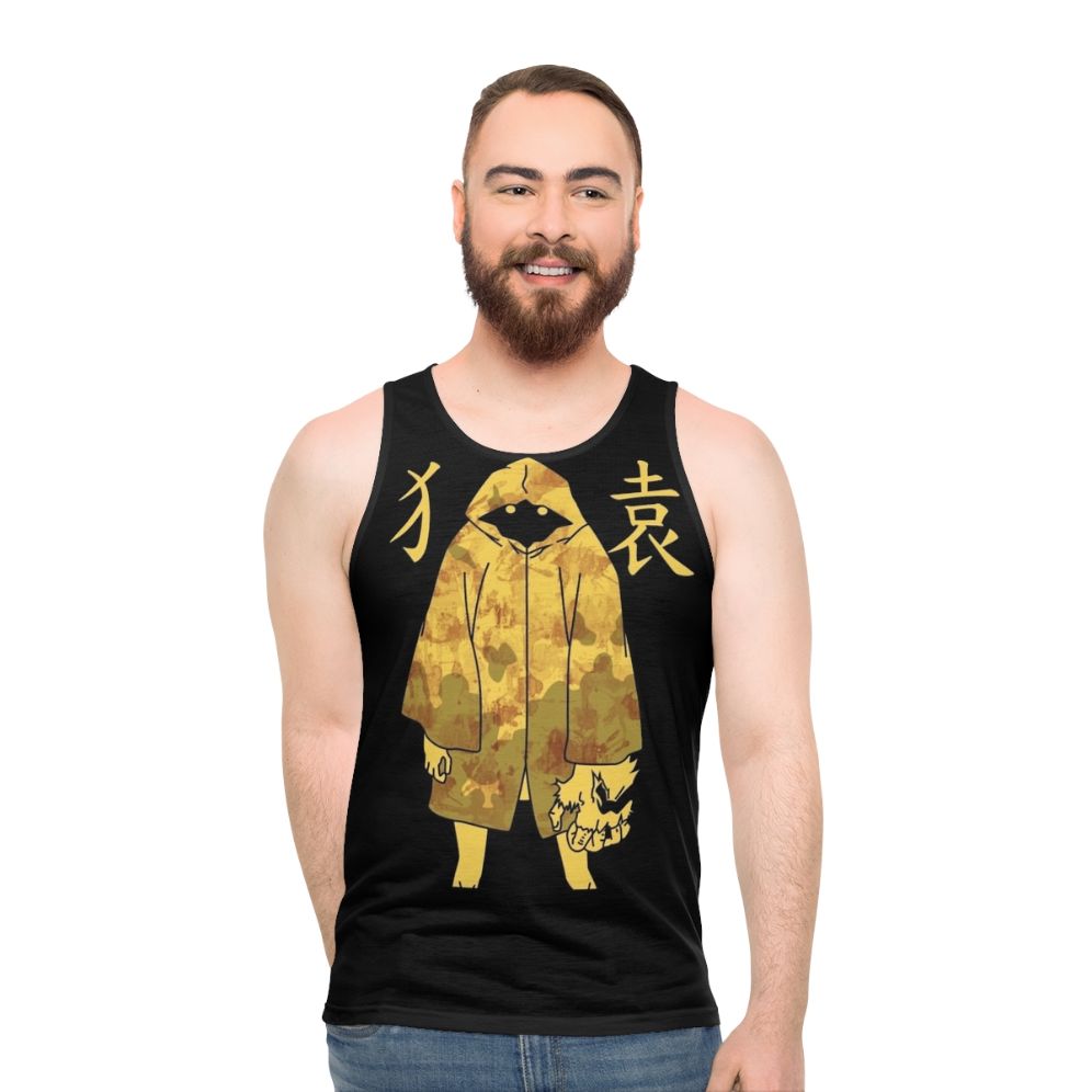 Monogatari Suruga Monkey Stained Unisex Tank Top