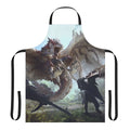 Monster Hunter World-themed apron for gamers and cooking enthusiasts