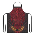 Monster Hunter inspired Odogaron-themed apron for cooking, gaming, and cosplay