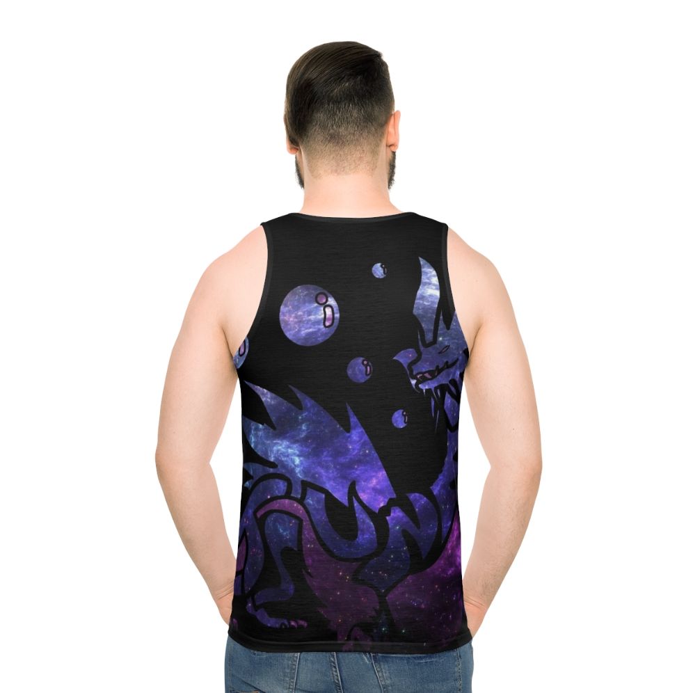 Monster Hunter Mizutsune Galaxy Design Unisex Tank Top