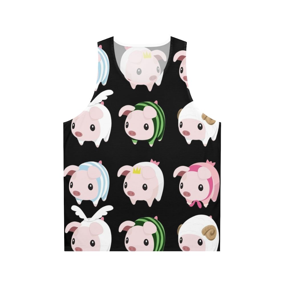 Monster Hunter Poogie Piggie Unisex Tank Top