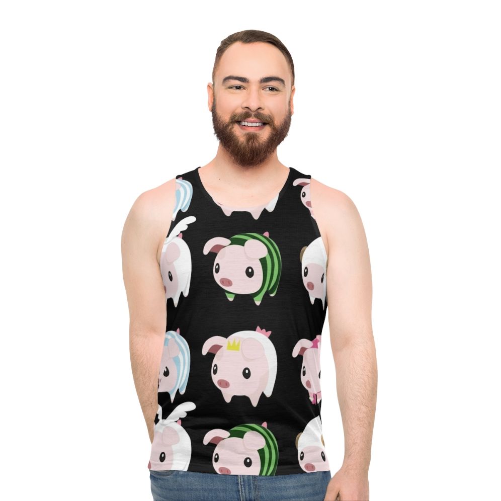 Monster Hunter Poogie Piggie Unisex Tank Top