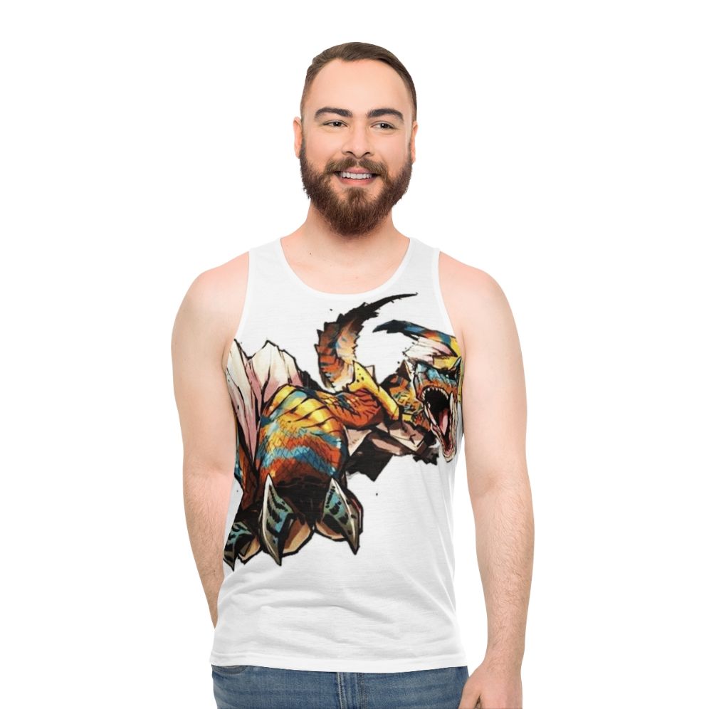 Monster Hunter Tigrex Unisex Power Tank Top