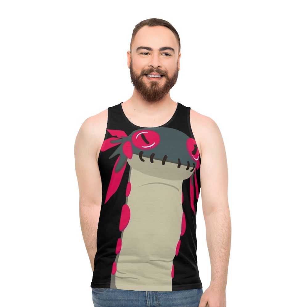 Monster Hunter World Wiggle Worm Unisex Tank Top