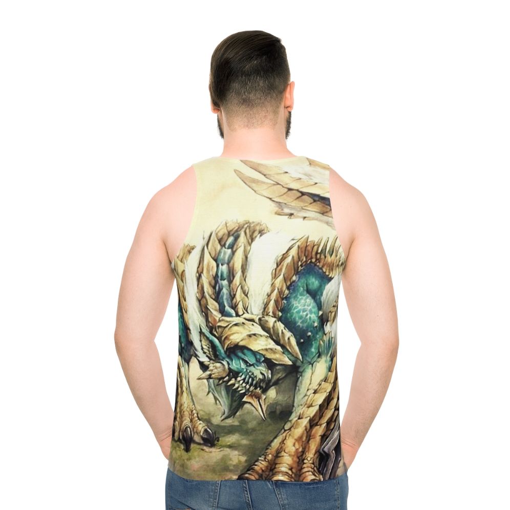 Monster Hunter Zinogre Roaring Thunder Unisex Tank Top