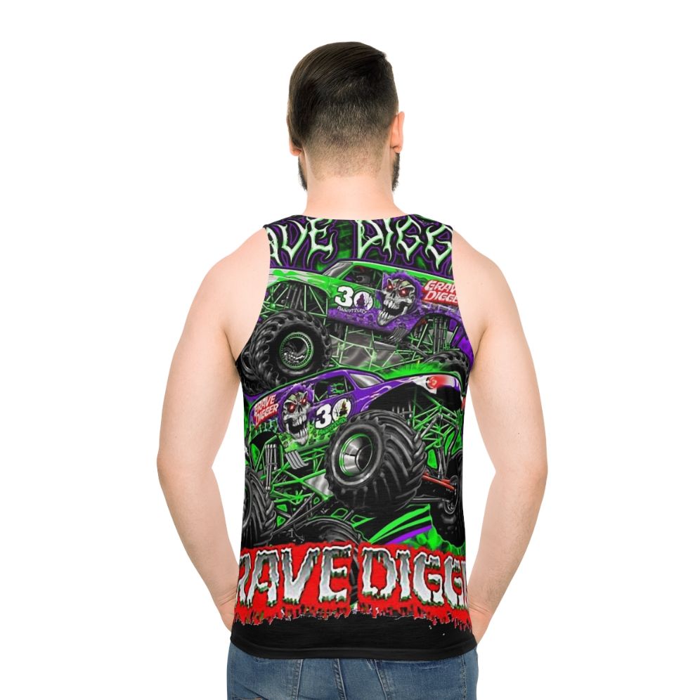 Monster Jam Grave Digger Monster Unisex Tank Top