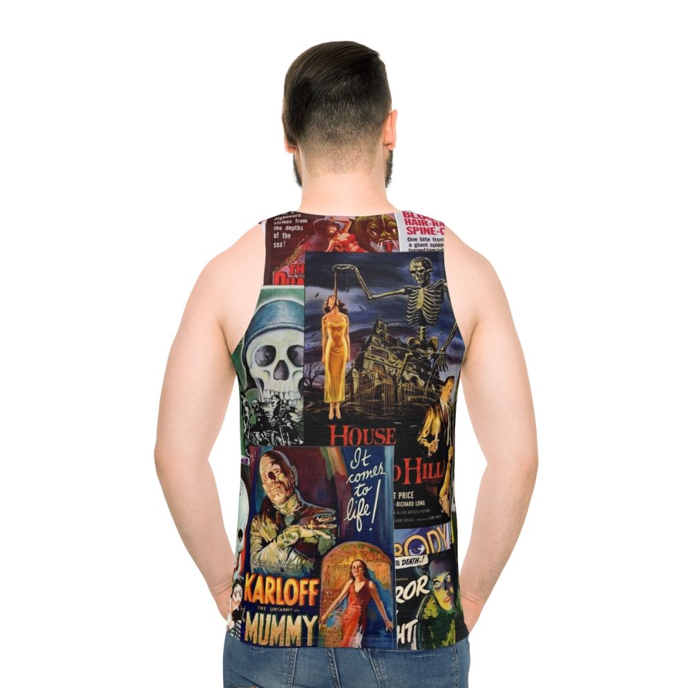 Monster movies vintage unisex tank top