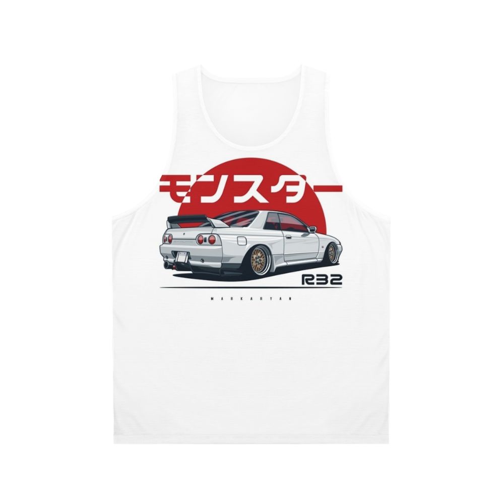 Monster Skyline R32 GTR Unisex Tank Top