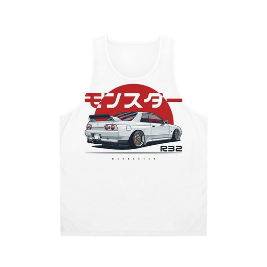 Monster Skyline R32 GTR Unisex Tank Top