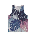 Monstera Melt Tropical Unisex Tank Top