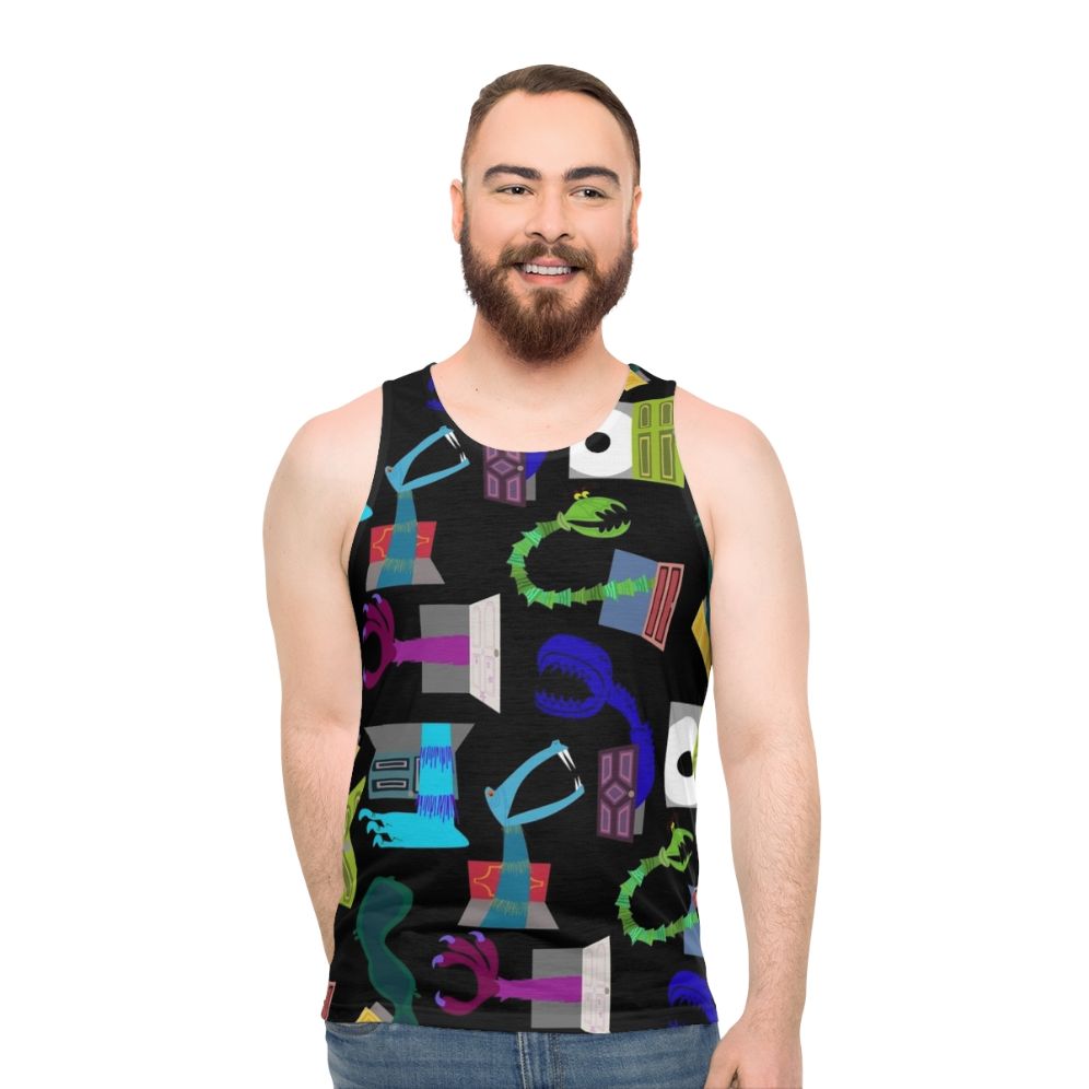 Unisex "Monsters in Closets" Tank Top