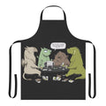 Monsters Love RPGs Apron - Funny Fantasy Gaming Themed Kitchen Accessory