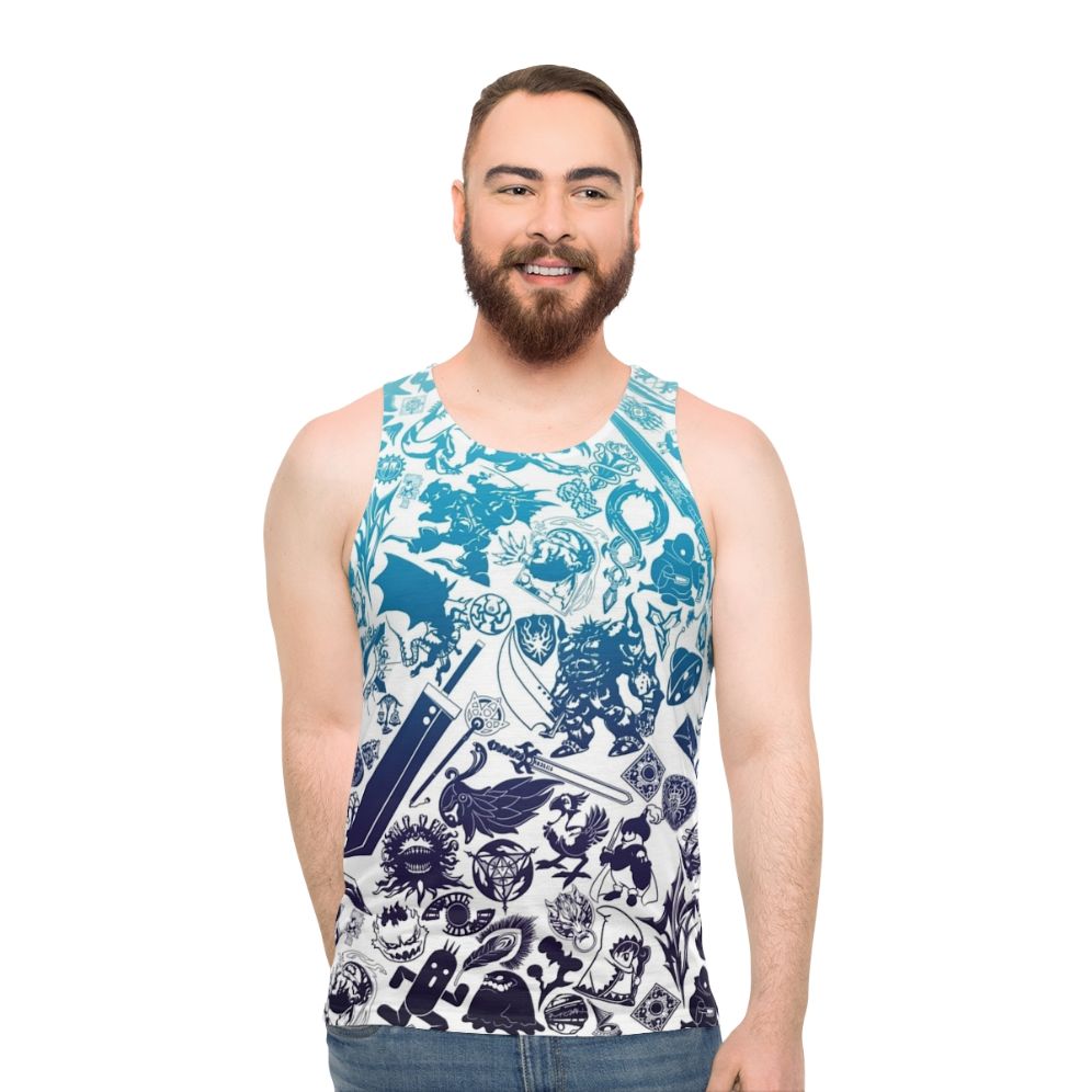 Moogle Verse Final Fantasy Unisex Tank Top