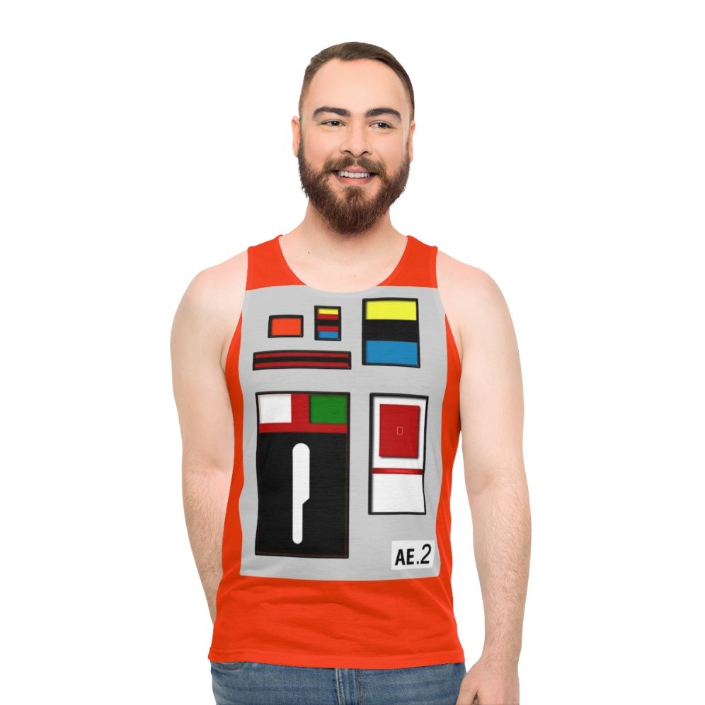 Moonbase Alpha Spacesuit Unisex Tank Top