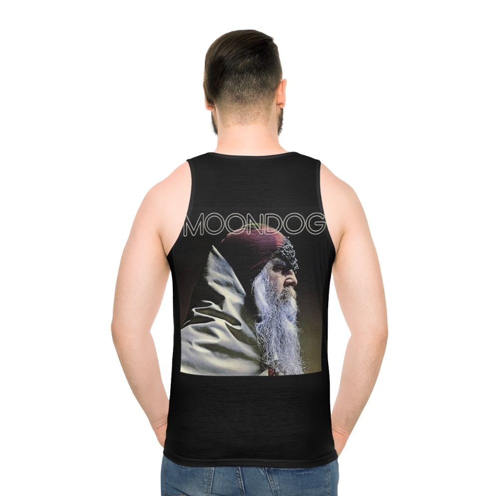 Moondog musician unisex tank top