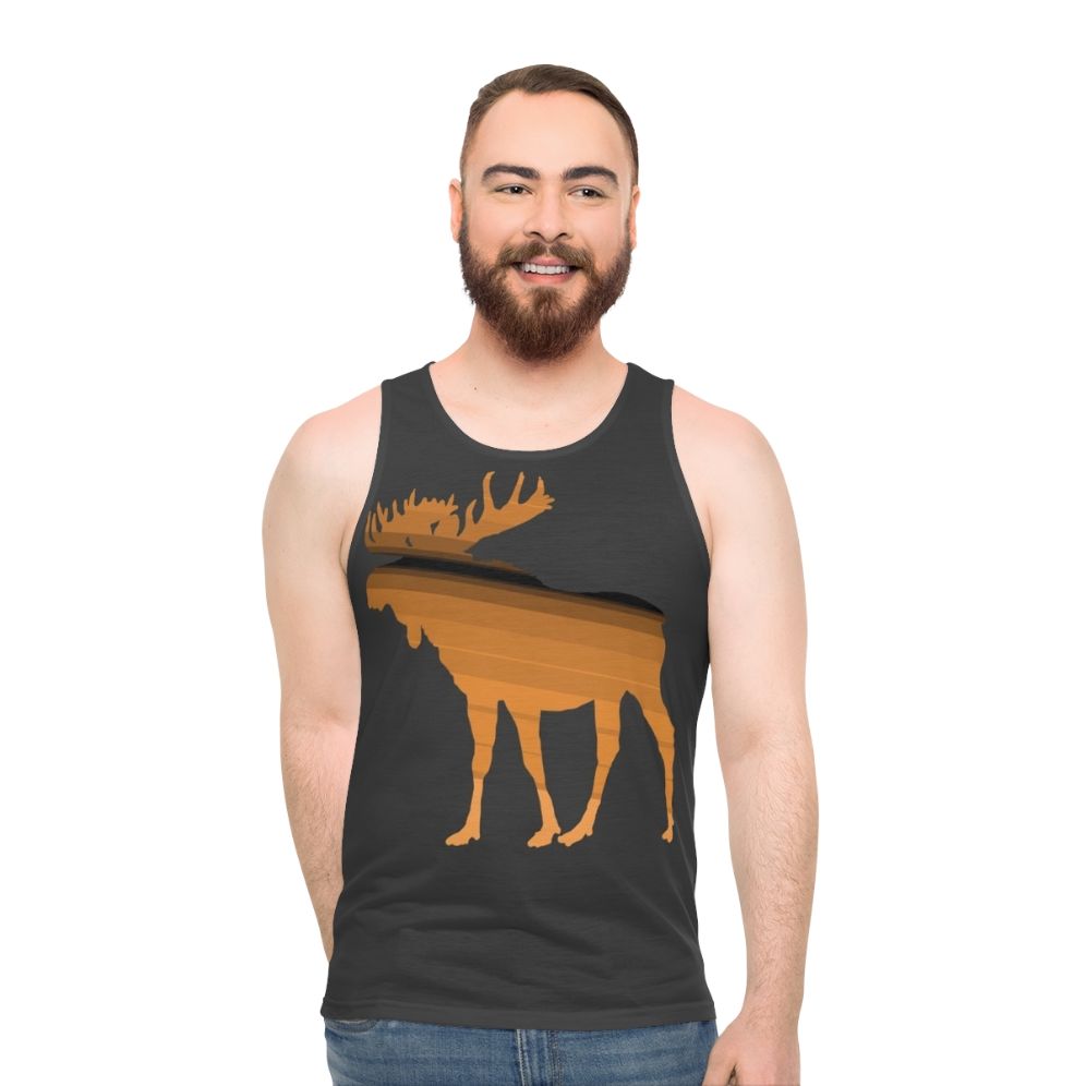 Moose Legendary Animals Unisex Tank Top