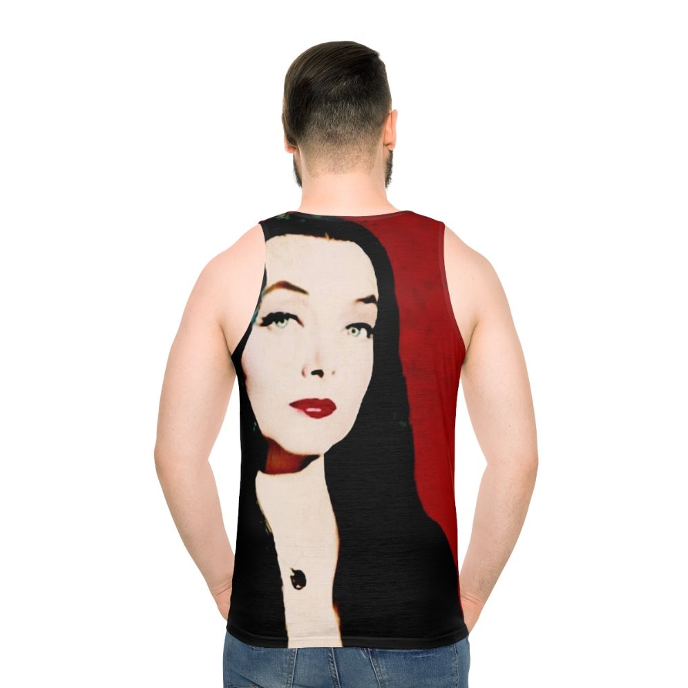 Morticia Addams Gothic Unisex Tank Top
