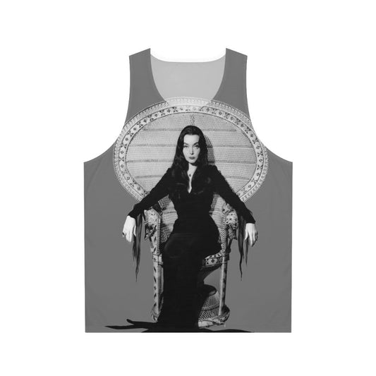 Morticia Addams Inspired Unisex Tank Top