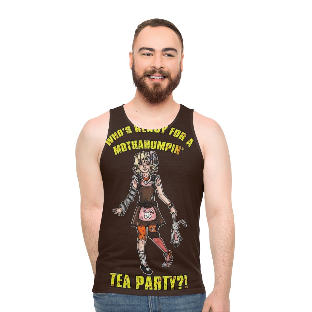 Mothahumpin' Borderlands Tea Party Unisex Tank Top