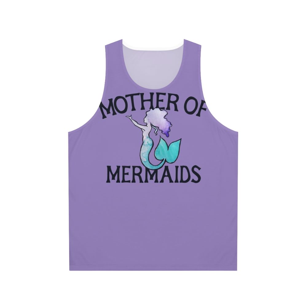 Mother of Mermaids Unisex Tank Top with Cute Mermaid Design