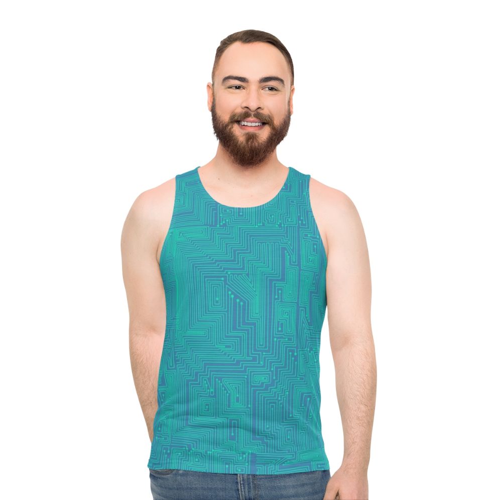 Motherboard Inspired Unisex Tank Top