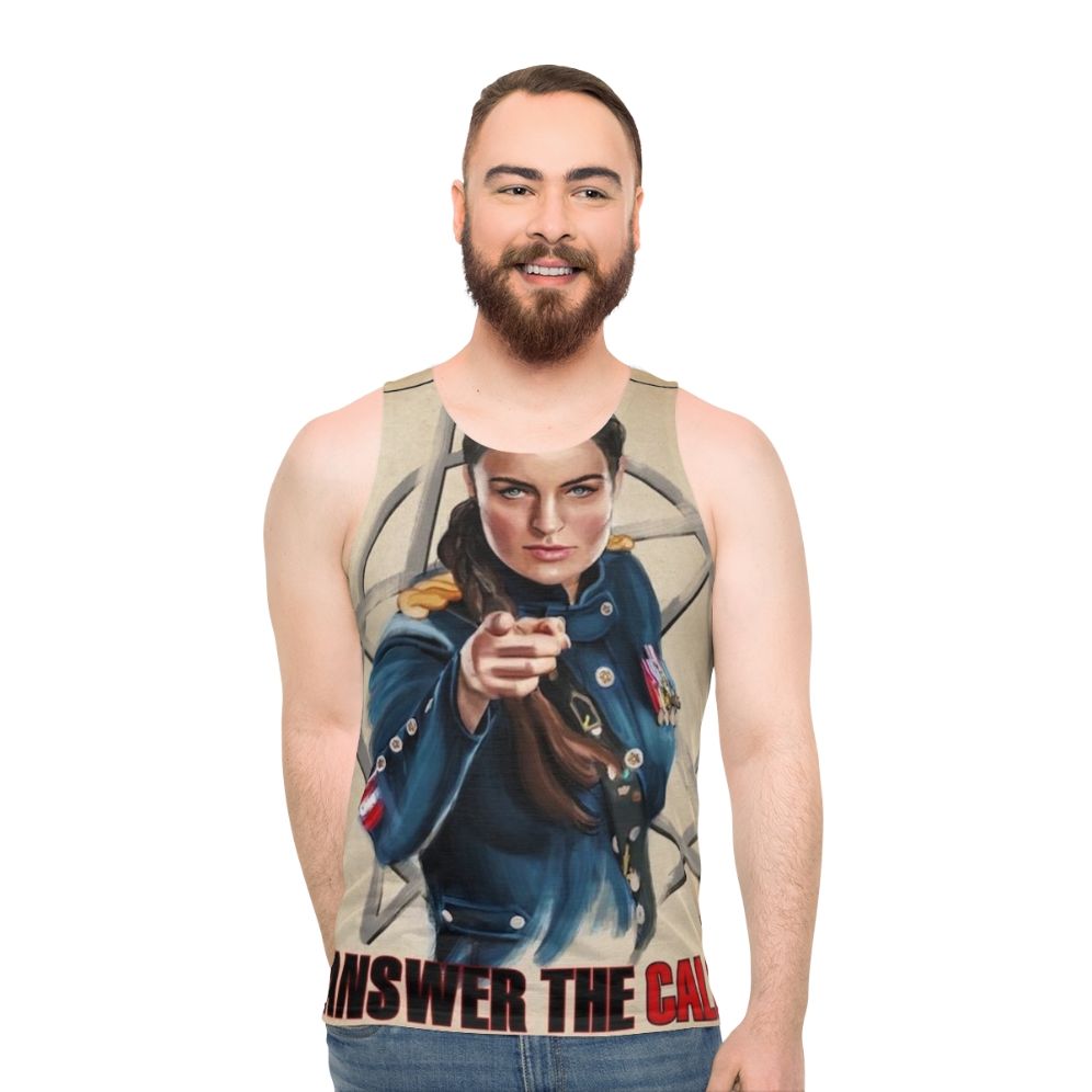 "Motherland Fort Salem Witches Switches Army Tank Top"