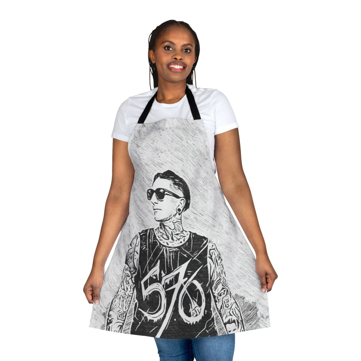 Motionless in White Inspired Apron with Band Member Chris Motionless