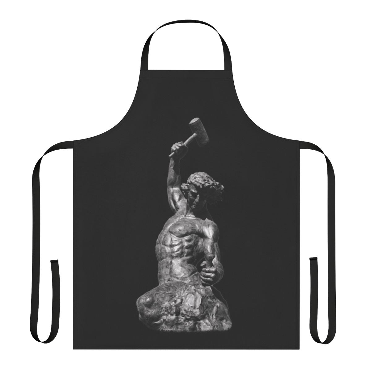 Motivational apron with "Self Made Man" text and inspirational design