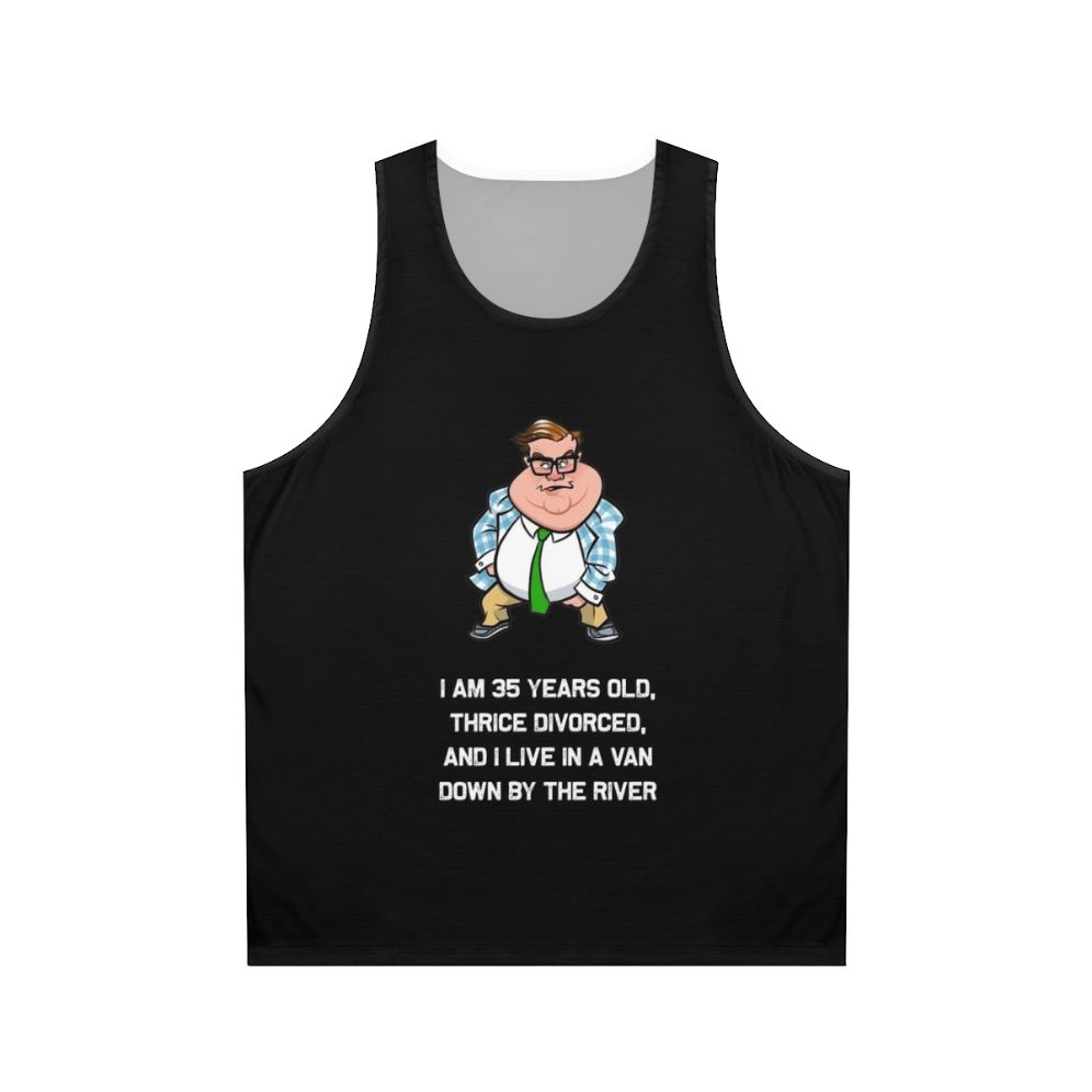 Motivational Chris Farley Matt Foley Unisex Tank Top