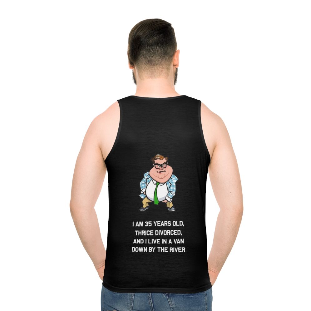 Motivational Chris Farley Matt Foley Unisex Tank Top