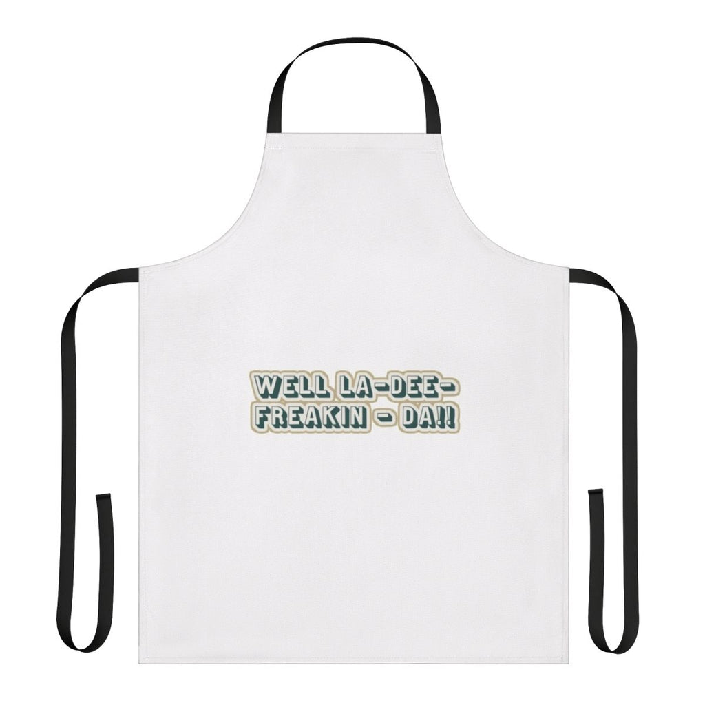 Apron featuring the iconic Matt Foley character from Saturday Night Live, played by Chris Farley