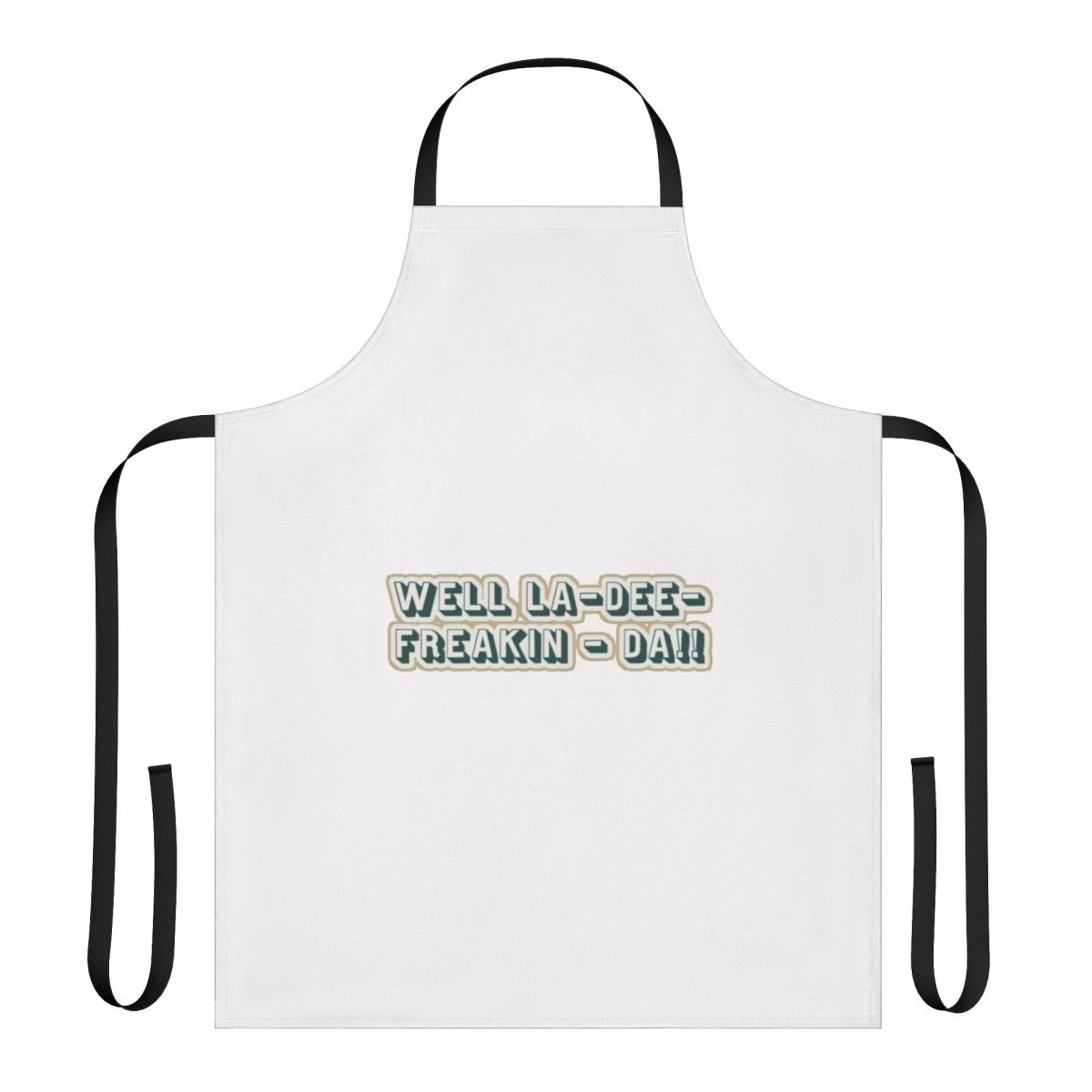 Apron featuring the iconic Matt Foley character from Saturday Night Live, played by Chris Farley