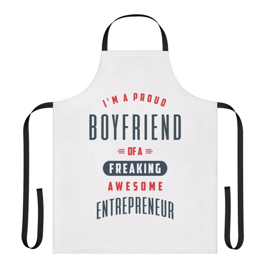 Entrepreneur t-shirt apron with motivational design for small business owners and self-employed professionals