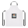 Motivational speaker inspired apron featuring digital art of comedian Chris Farley