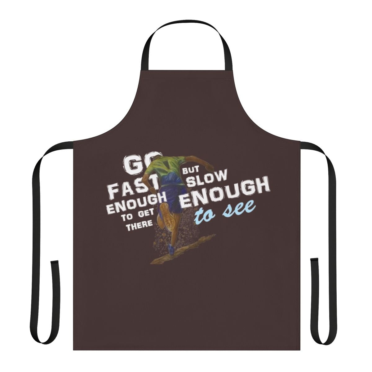 Trailrun Apron with motivational quote