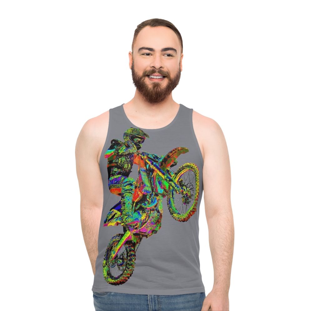 Motocross Unisex Tank Top