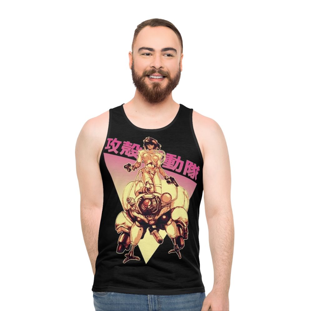 Motoko Kusanagi Anime Unisex Tank Top