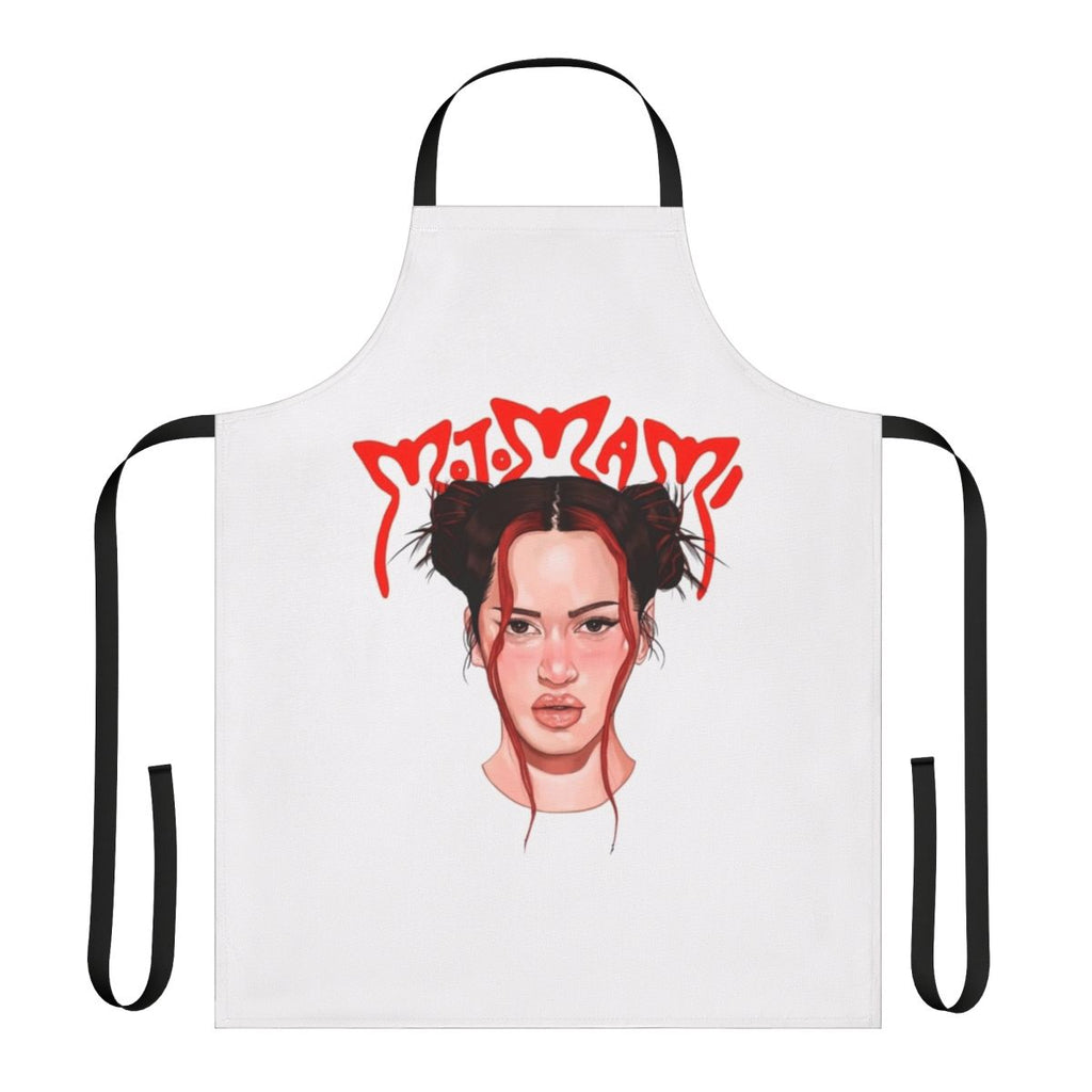 Motomami-Inspired Saoko Apron with Vibrant Butterfly Design