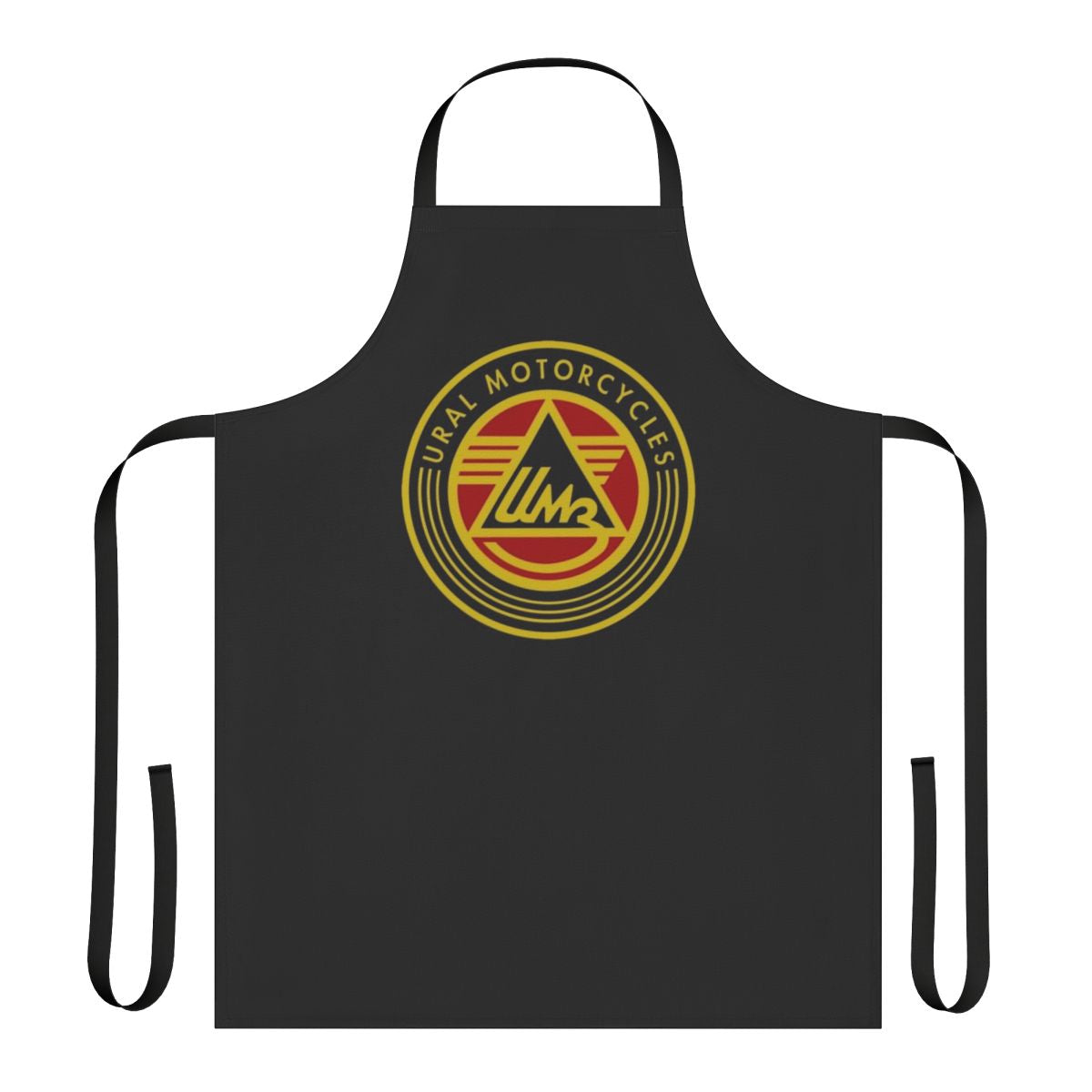 Motorcycle Enthusiast Apron featuring Ural Motorcycles design