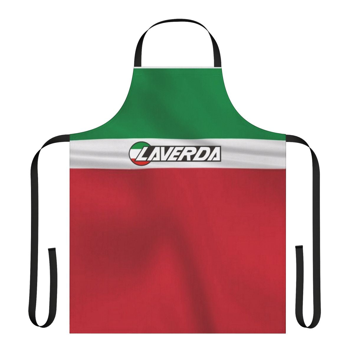 Laverda Italian Flag Inspired Motorcycle Enthusiast Apron
