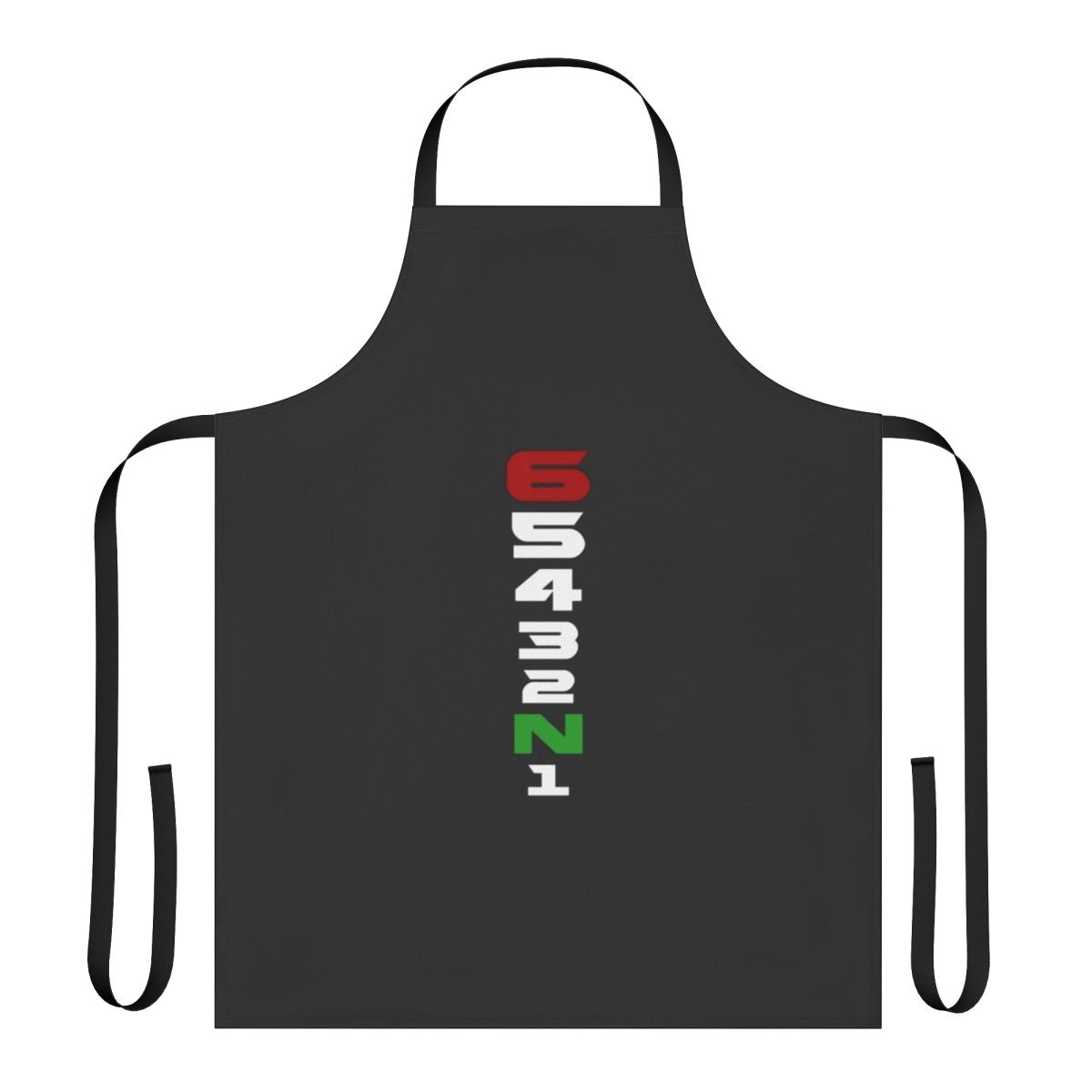 Motorcycle Gear Sequence Design Apron featuring a stylish and functional design for motorbike enthusiasts
