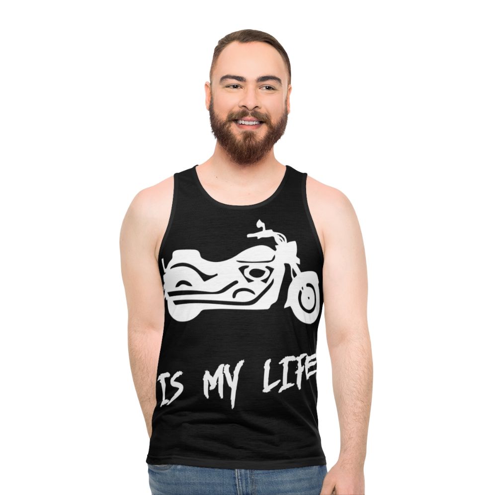 Motorcycle Unisex Tank Top