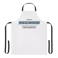 Motorsports fan apron with "I Support Ricciardo" design