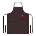 Apron featuring a stylish pattern inspired by Formula 1 racing and driver Charles Leclerc