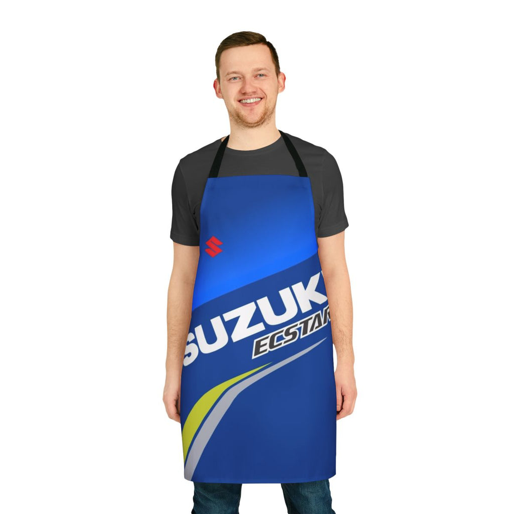 Motorsports Inspired Apron with Suzuki Team Ecstar Livery Design
