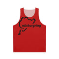 Motorsports unisex tank top with Nürburgring and Nordschleife design