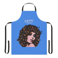 Mott Hoople inspired apron featuring the band's iconic logo and album artwork