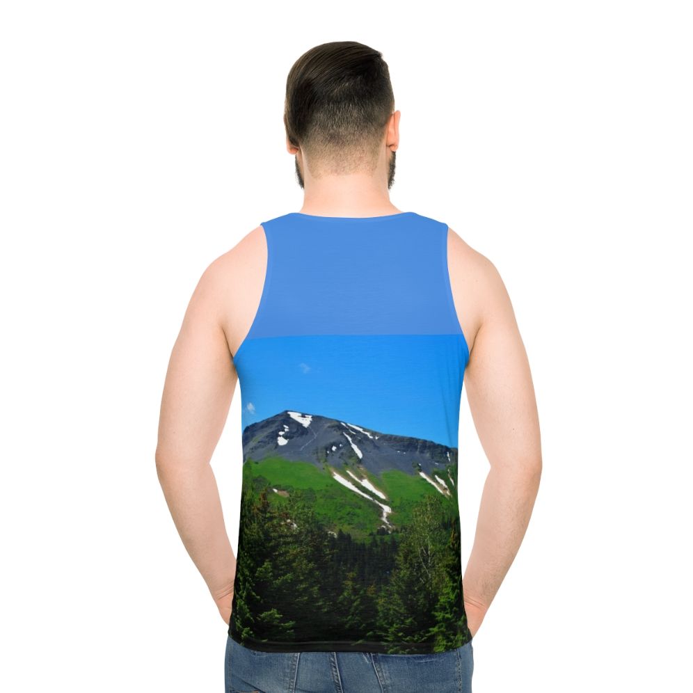 Mount Marathon Alaska Unisex Tank Top for Outdoor Adventure
