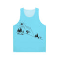 Mountain bike cycling unisex tank top
