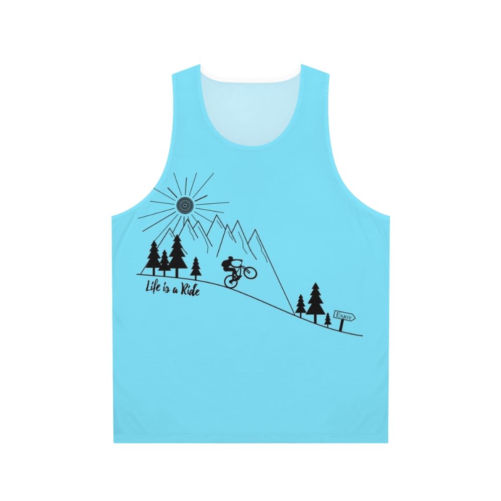 Mountain bike cycling unisex tank top
